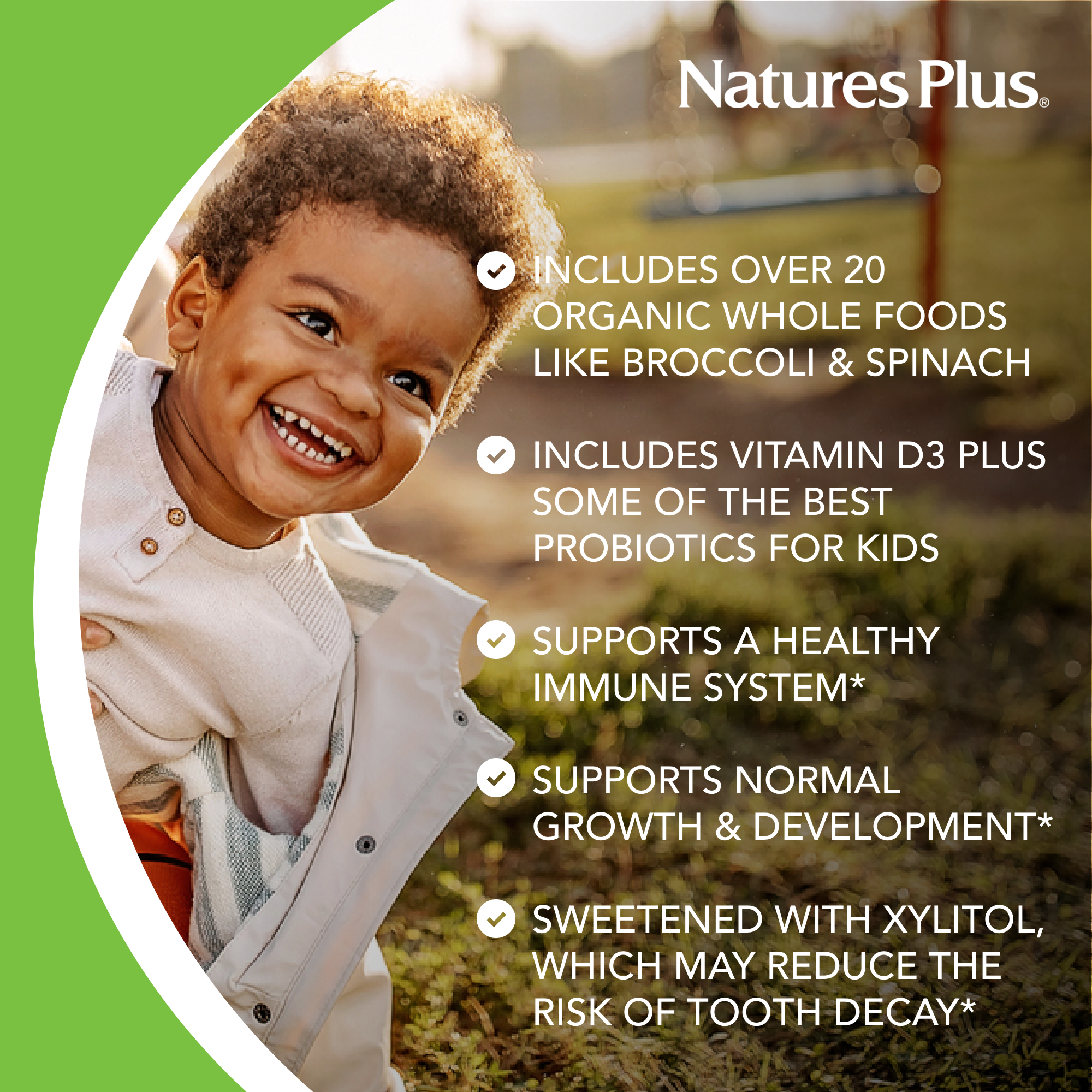 NaturesPlus Animal Parade Source of Life Gold Children's Liquid Multivitamin - 30 OZ